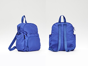 Mandarina Duck REVIVAL 2.0 環保材質可折疊後背包-靛藍色
